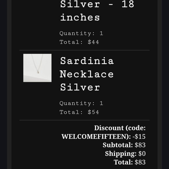 Llume Sardinia and Colette Necklace - Picture 5 of 7